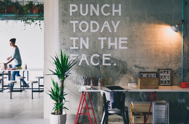 A gaming company’s office embraces an anti-tech atmosphere